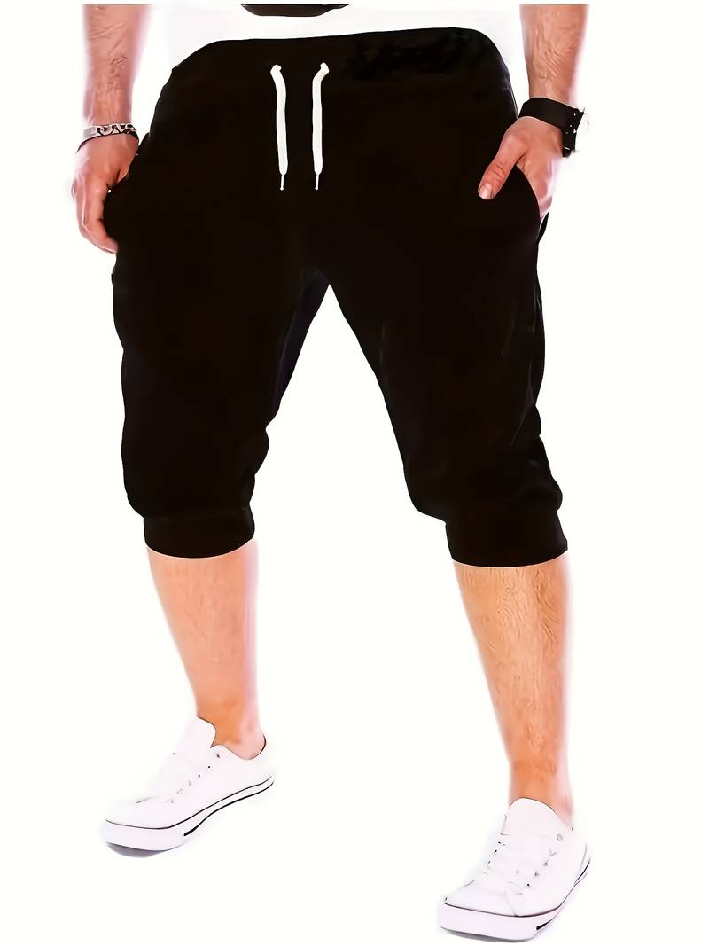 Isaac – lässige kordelzug-shorts für herren