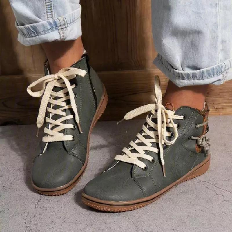 Livia | Lederturnschuhe mit Stilvollem Design und Hohem Komfort für Damen