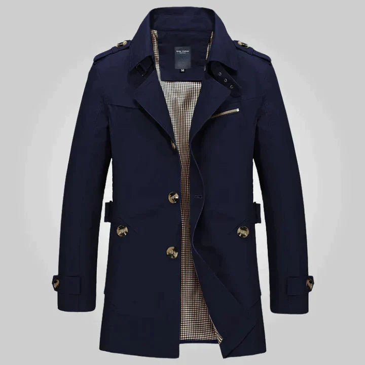 Kingston – eleganter trenchcoat für herren