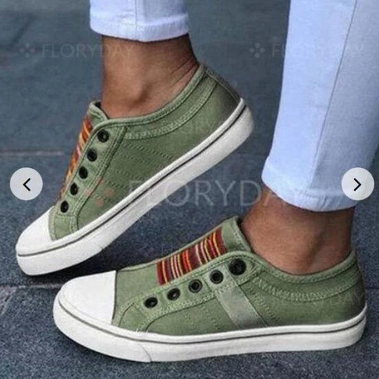Luca | Sneakers mit Atmungsaktivem Canvas und Flexibler Gummisohle für Herren