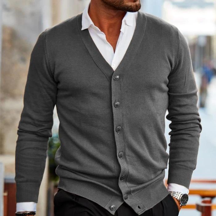 Roman - Lässige Strickjacke für Männer
