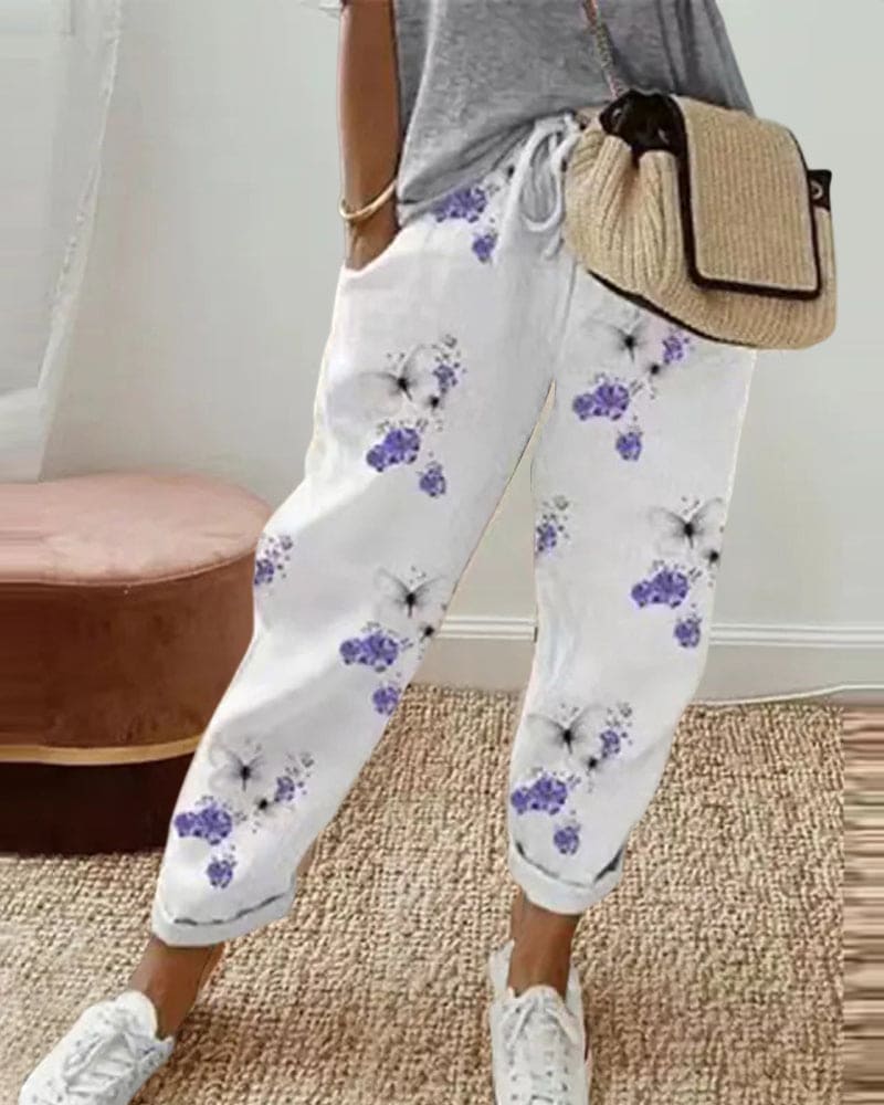 Shaina - Lässige Damenhose aus Leinen