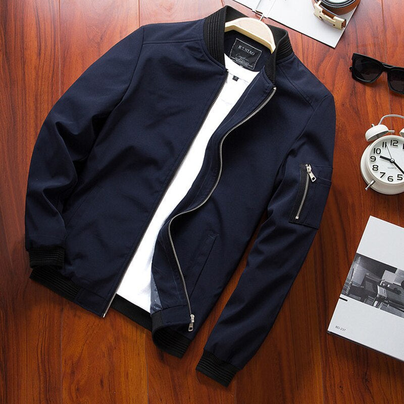 Luca | Bomberjacke mit Hochwertigem Material und Stilvollem Design für Männer