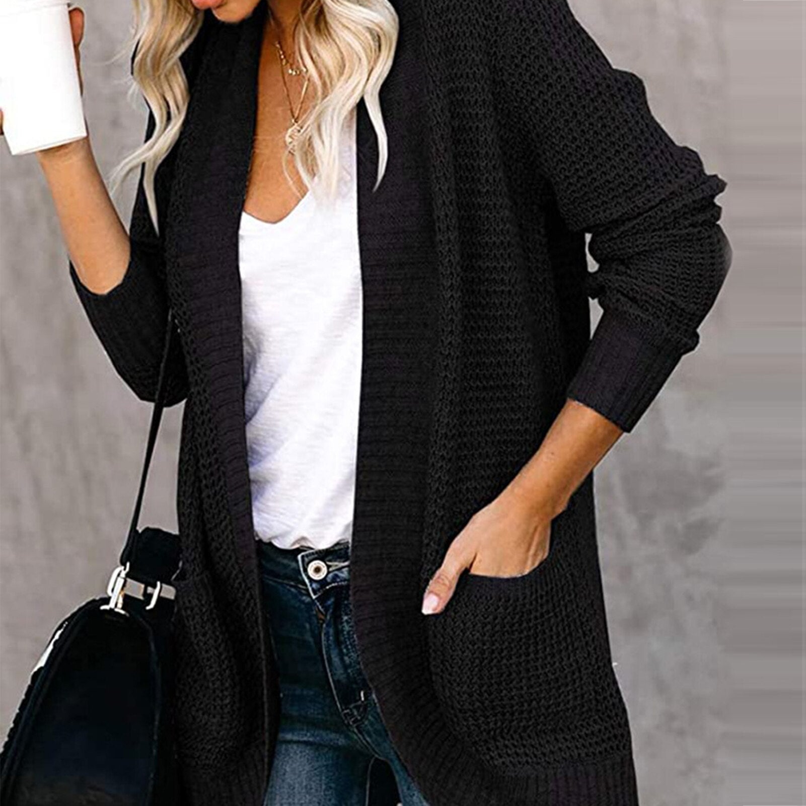 Livia | Strickjacke mit Weichem Stoff und Stilvollem Design für Frauen