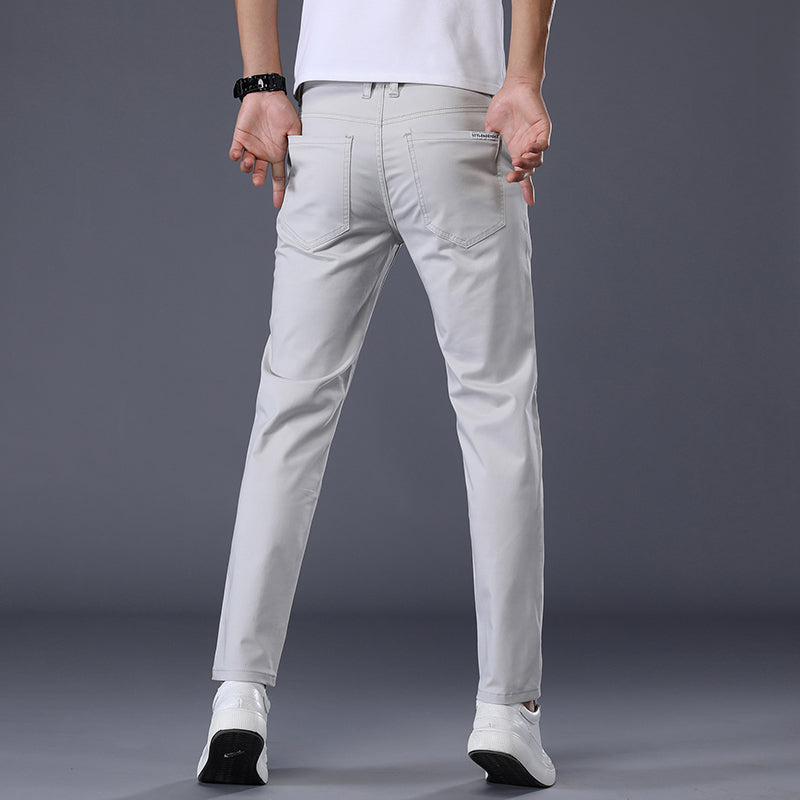 Felix | Chino-Hose mit Slim-Fit Design und Bequemen Taschen für Herren