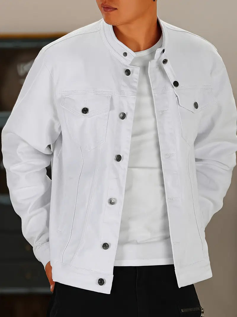 Levi | Denim-Jacke mit Modernem Design und Praktischen Taschen für Herren