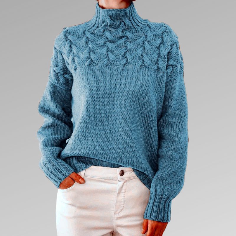 Sonia - Eleganter und warmer Rollkragenpullover
