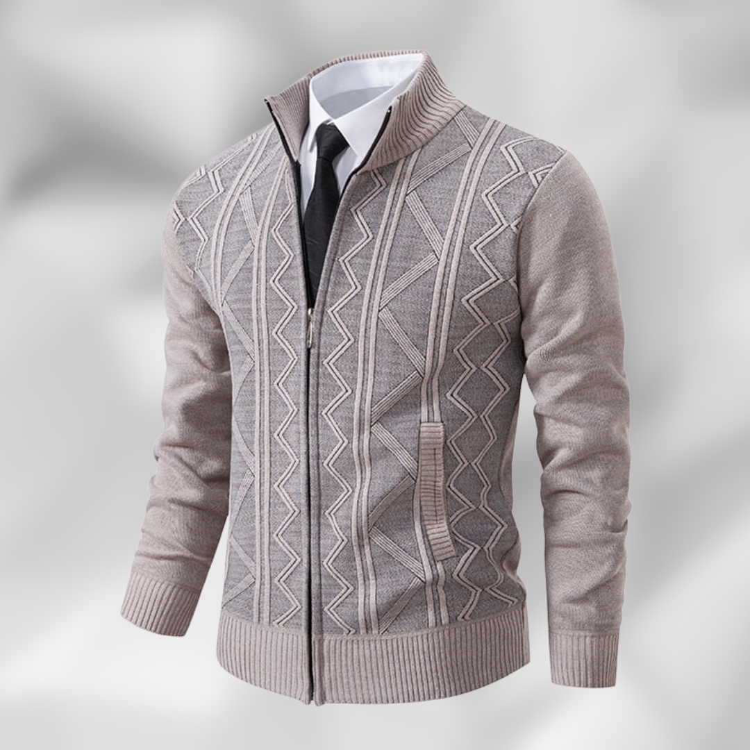 Tyler - Professionelle Business-Strickjacke