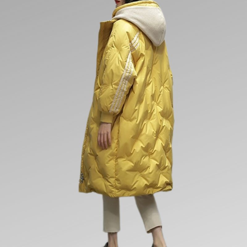 Laney - Lange gefütterte Damenjacke