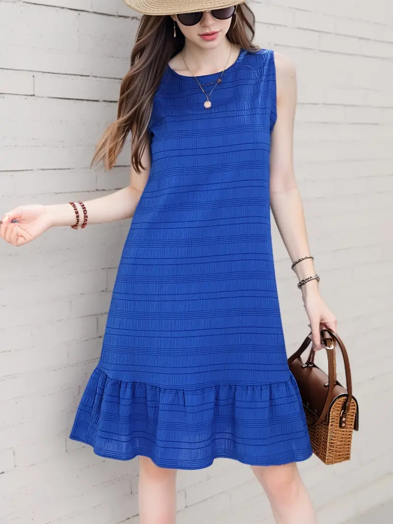 Amara | Kleid mit Leichtem Stoff und Ausgestelltem Saum für Damen