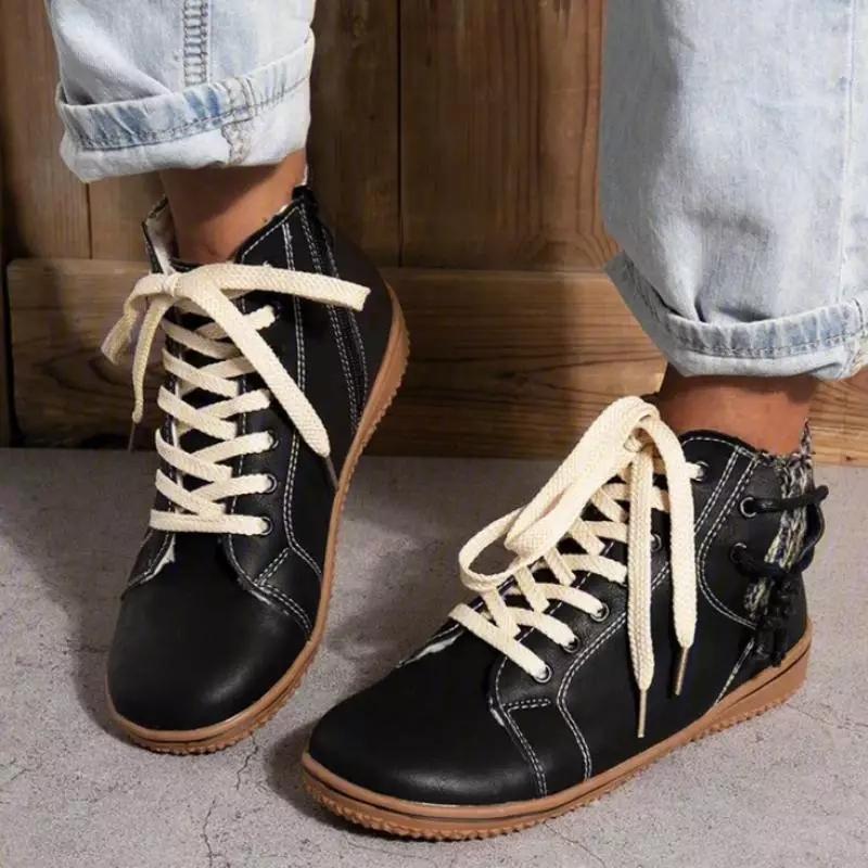 Livia | Lederturnschuhe mit Stilvollem Design und Hohem Komfort für Damen