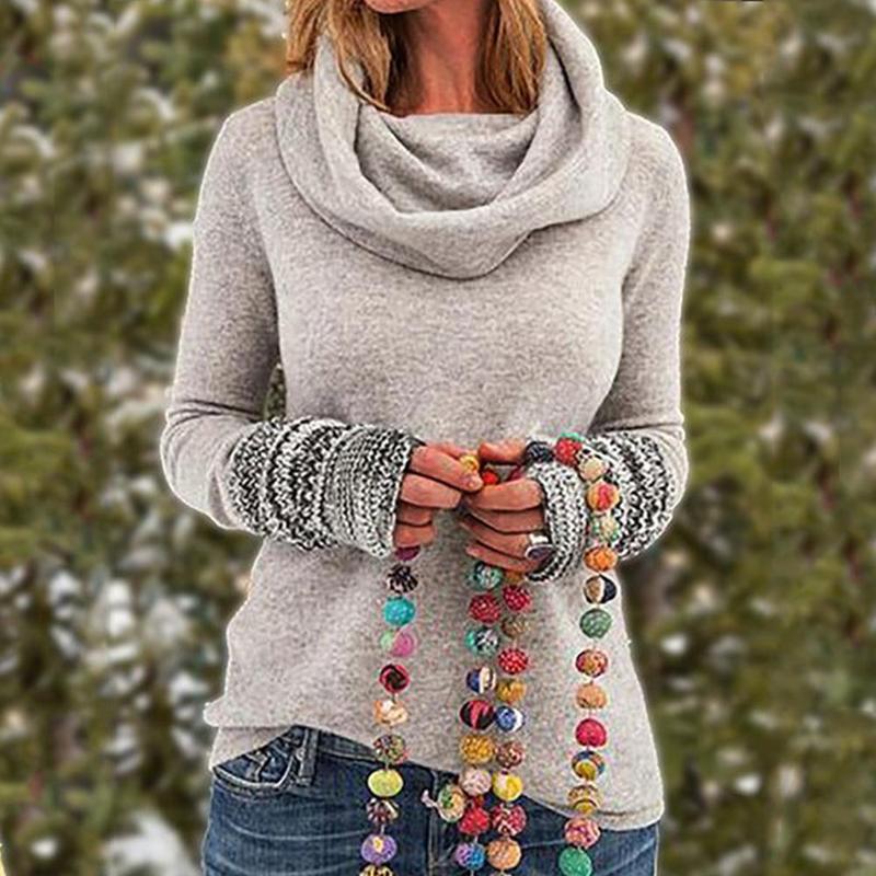 Livia | Strickpullover mit Elegantem Kragen und Kuscheligem Material für Damen