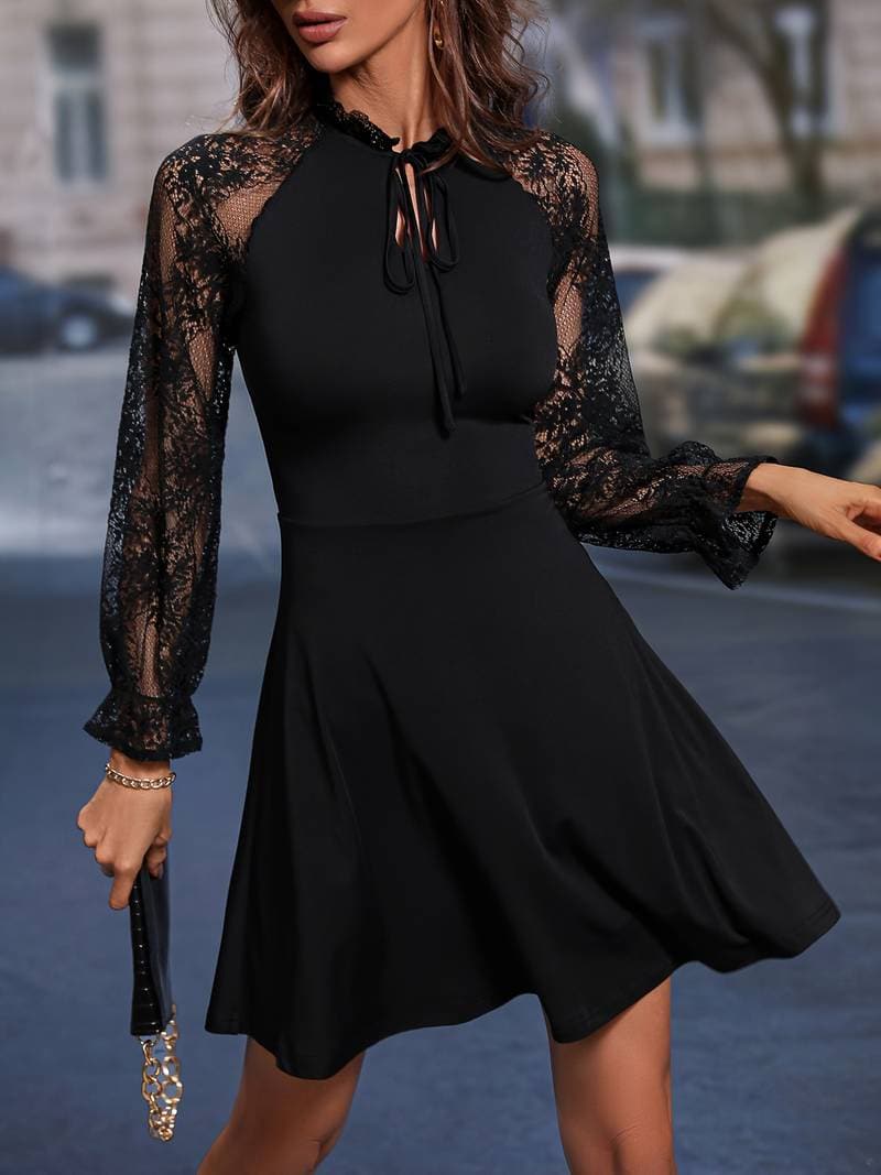Livia | Kleid mit Raffinierten Ärmeln und Luxuriösem Komfort für Frauen