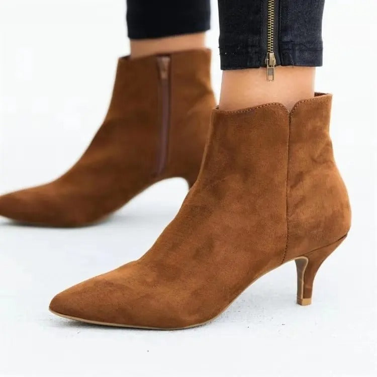 Klara | Stilvolle Absatzstiefeletten für Eleganz im Alltag