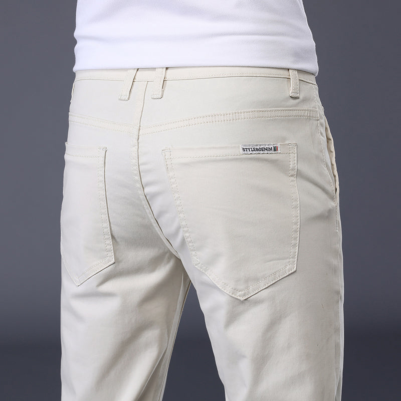 Felix | Chino-Hose mit Slim-Fit Design und Bequemen Taschen für Herren
