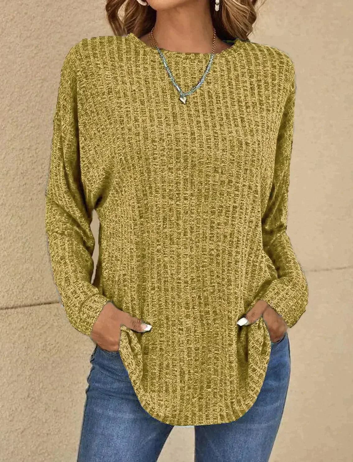 Livia | Pullover mit Lockere Passform und Eleganter Silhouette für Frauen