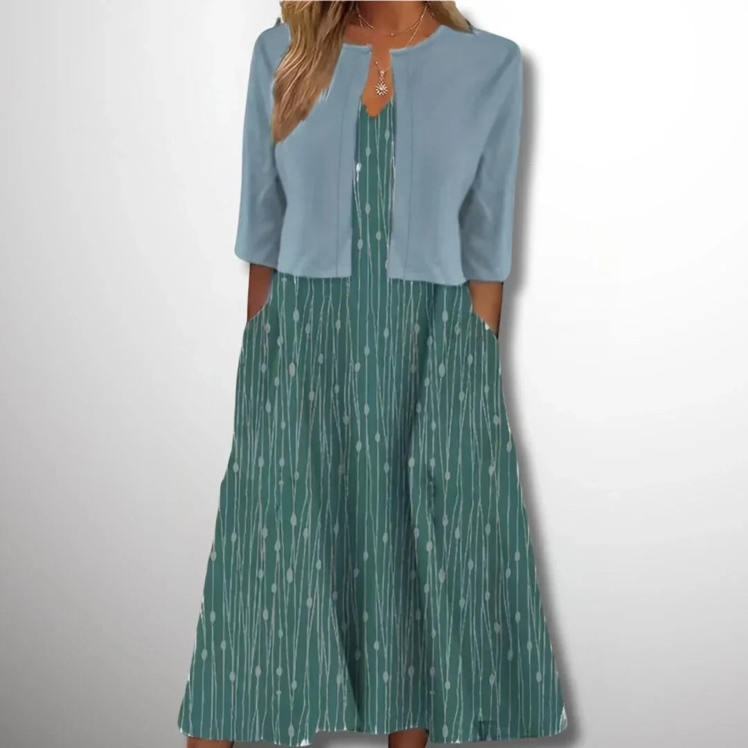 Autumn - Schönes 2-teiliges Kleid für Damen