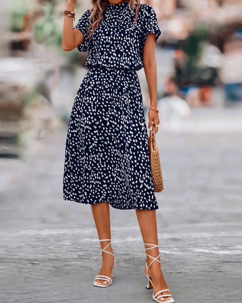 Juriza - Midikleid mit Dalmatinerprint - Ihr perfektes Alltagsoutfit!