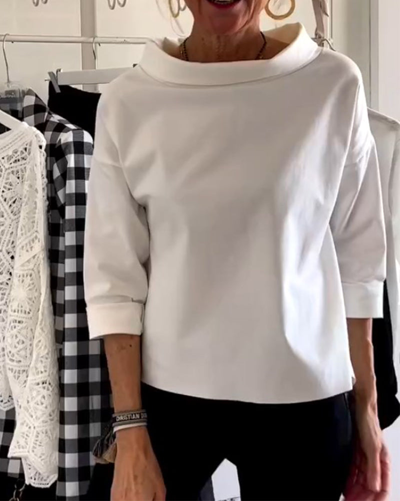 Nellie - Damen Elegantes Oberteil