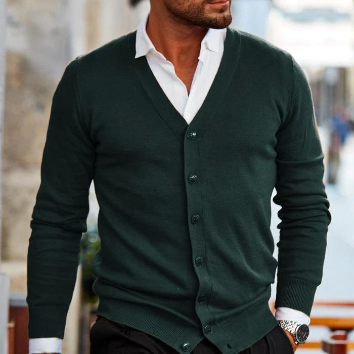 Roman - Lässige Strickjacke für Männer