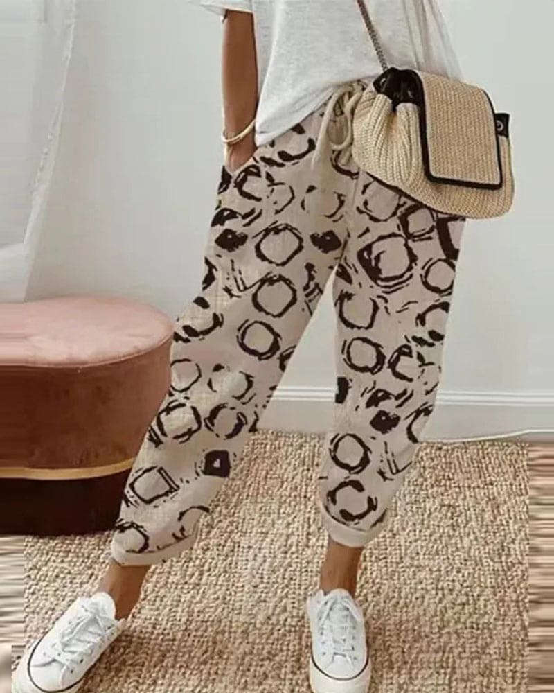 Shaina - Lässige Damenhose aus Leinen