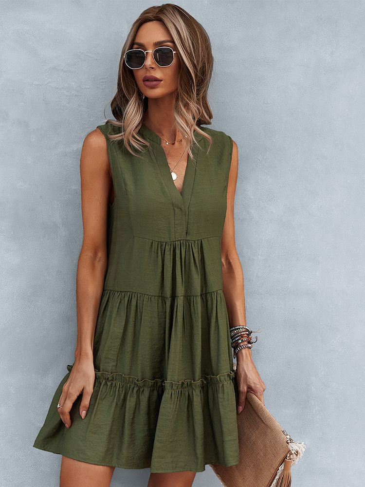 Livia | Sommerkleid mit Atmungsaktivem Stoff und Verspieltem Design für Frauen