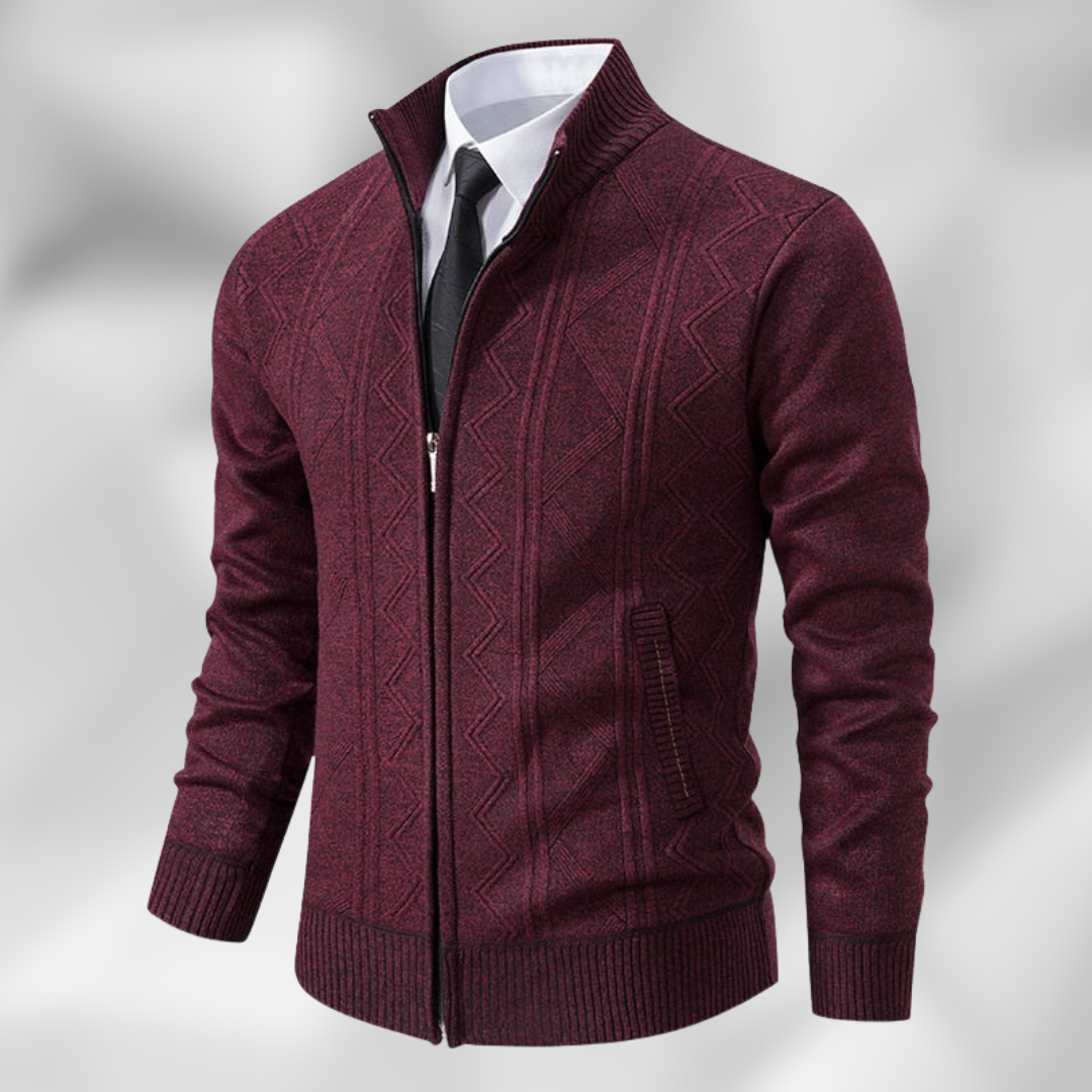 Tyler - Professionelle Business-Strickjacke