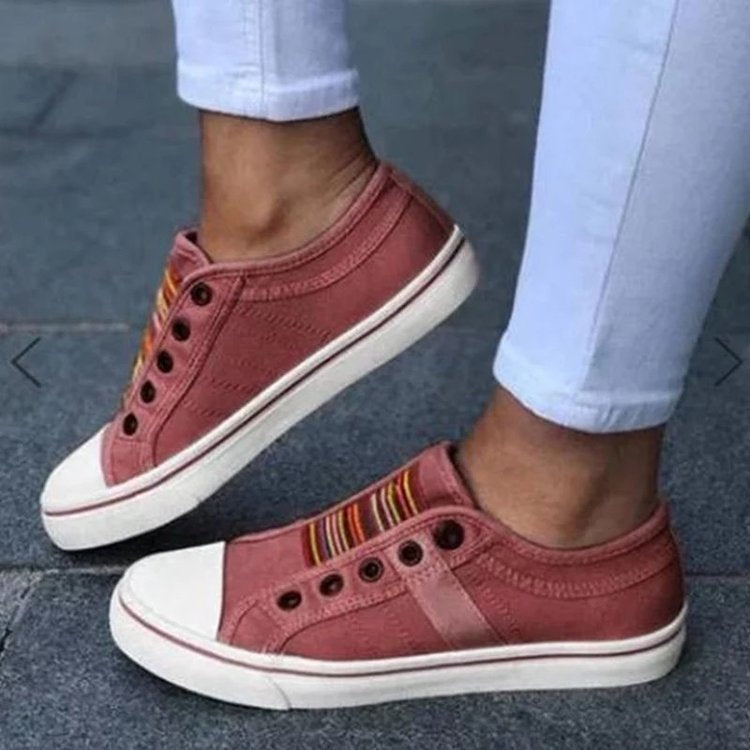 Luca | Sneakers mit Atmungsaktivem Canvas und Flexibler Gummisohle für Herren