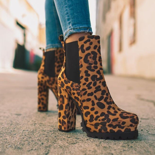 Margaret | Stiefelette mit runder Fußspitze für Damen