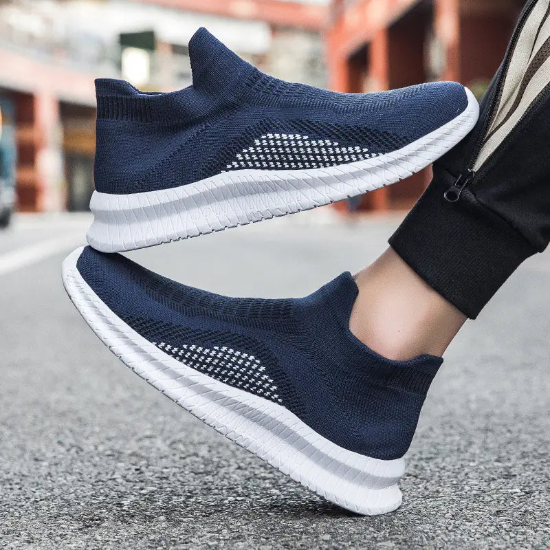 Sylvester - Atmungsaktive leichte Slip-On Freizeitschuhe für Männer