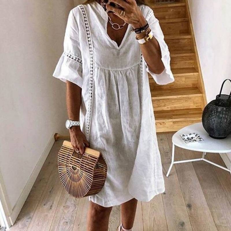 Lindsay – Bohemian-Kleid mit Spitze