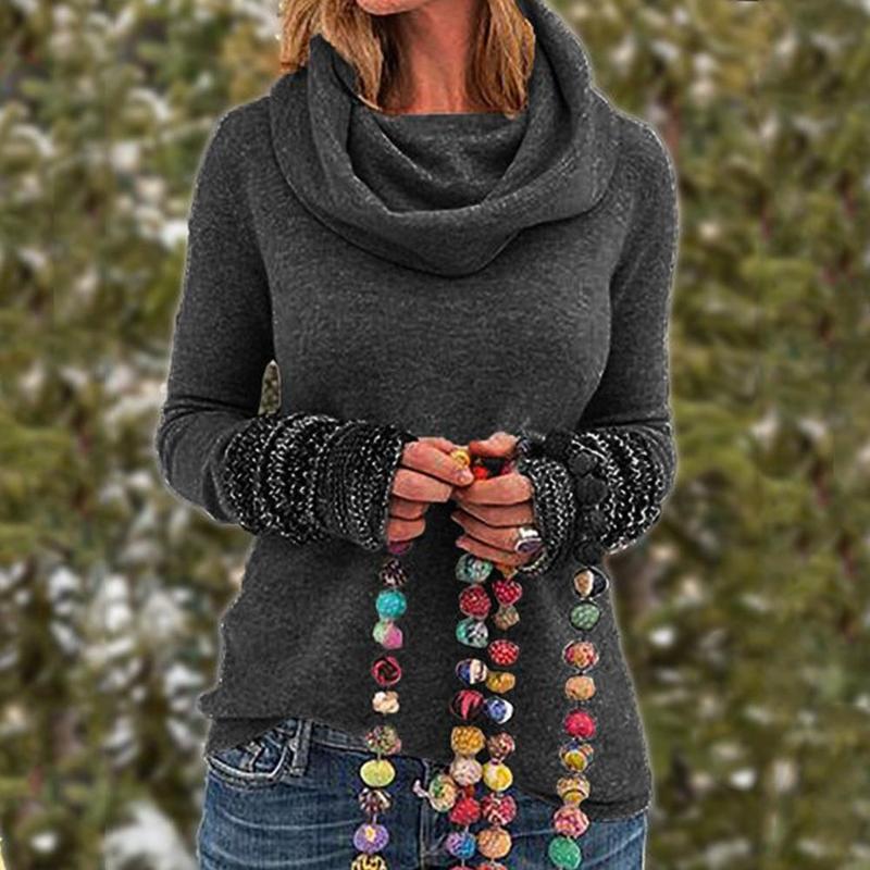 Livia | Strickpullover mit Elegantem Kragen und Kuscheligem Material für Damen