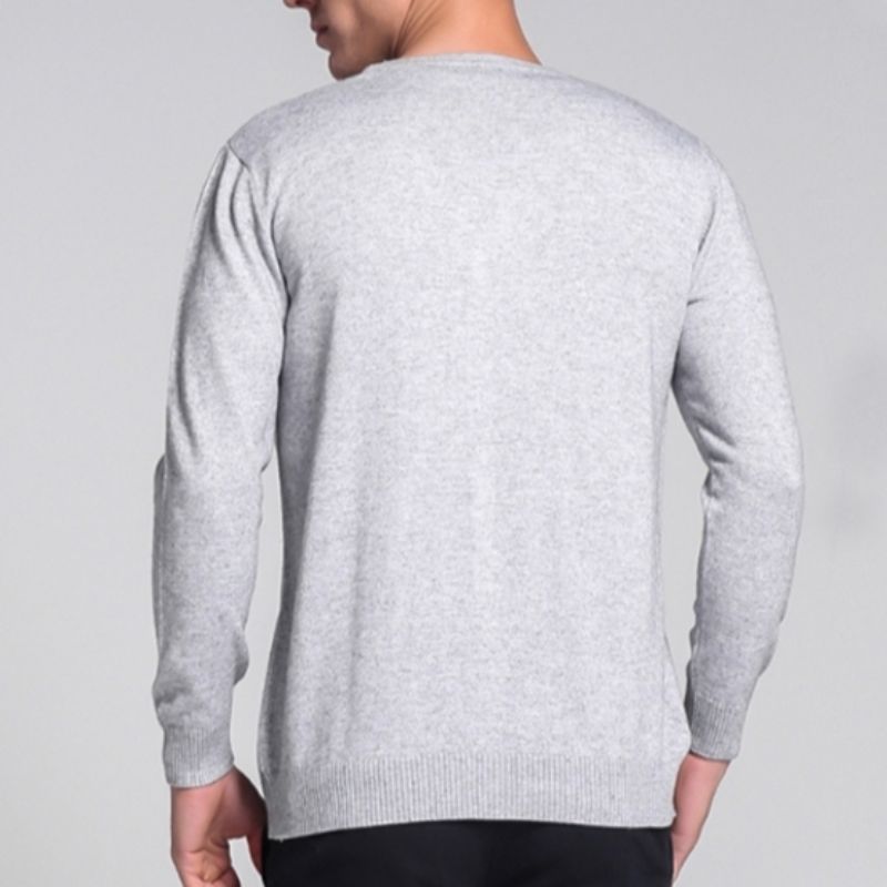 Luca | Cardigan mit Elegantem V-Ausschnitt und Weichem Stoff für Herren