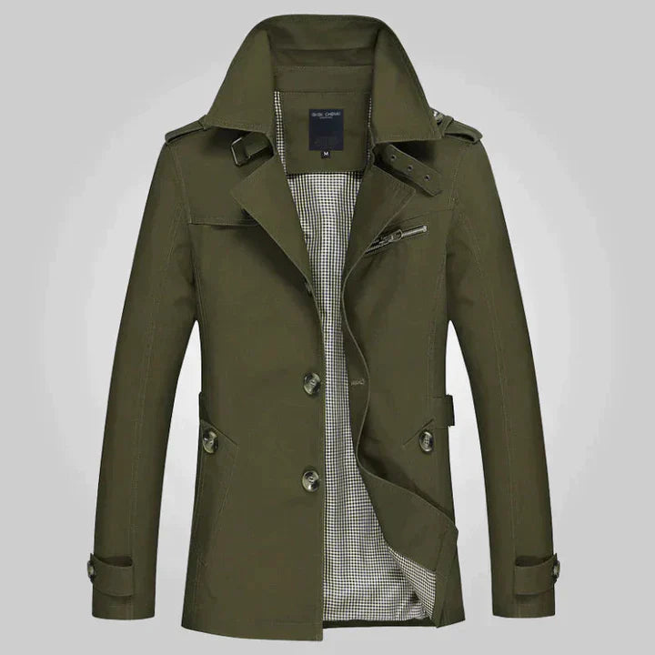 Kingston – eleganter trenchcoat für herren