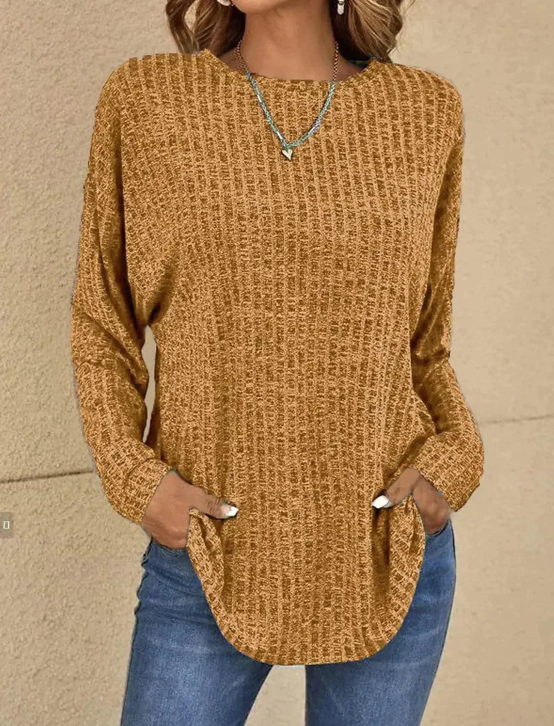 Livia | Pullover mit Lockere Passform und Eleganter Silhouette für Frauen