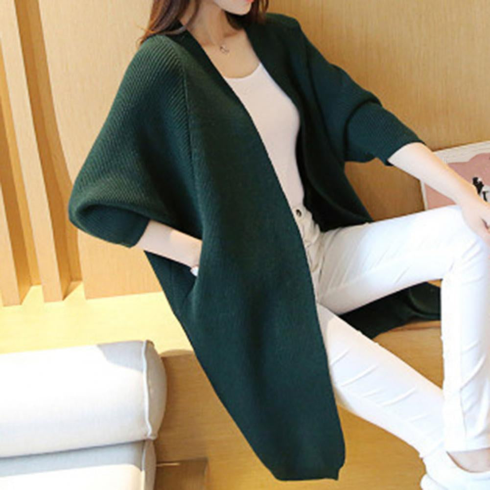 Liana | Cardigan mit weichem Baumwollstoff und lässigem Oversized-Schnitt für Frauen