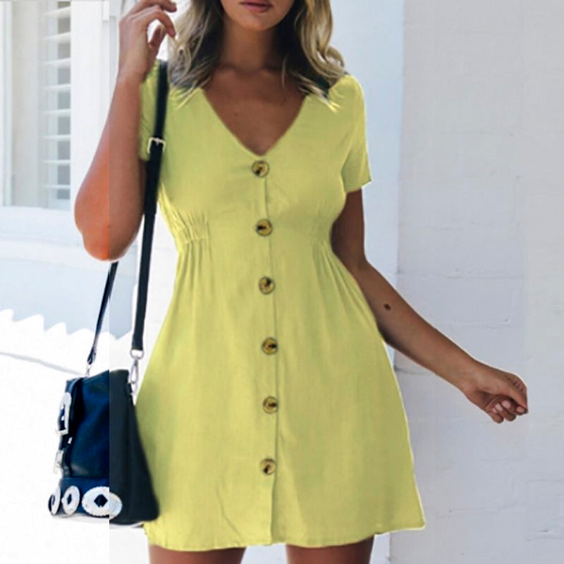 Livia | Jumpsuit mit Knopfleiste und Verspieltem Schnitt für den Sommer