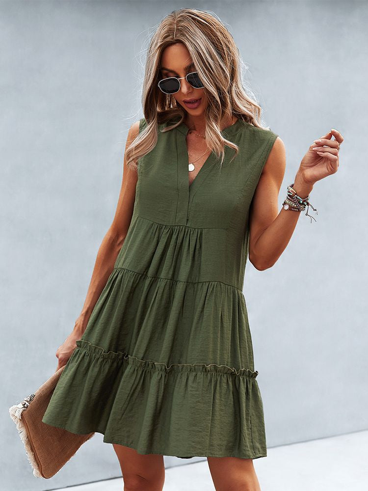 Livia | Sommerkleid mit Atmungsaktivem Stoff und Verspieltem Design für Frauen