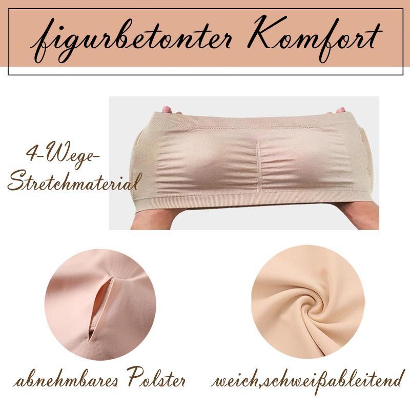 Nahtloses Bandeau / rutschfester BH