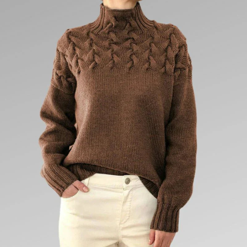 Sonia - Eleganter und warmer Rollkragenpullover