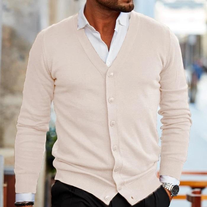 Roman - Lässige Strickjacke für Männer