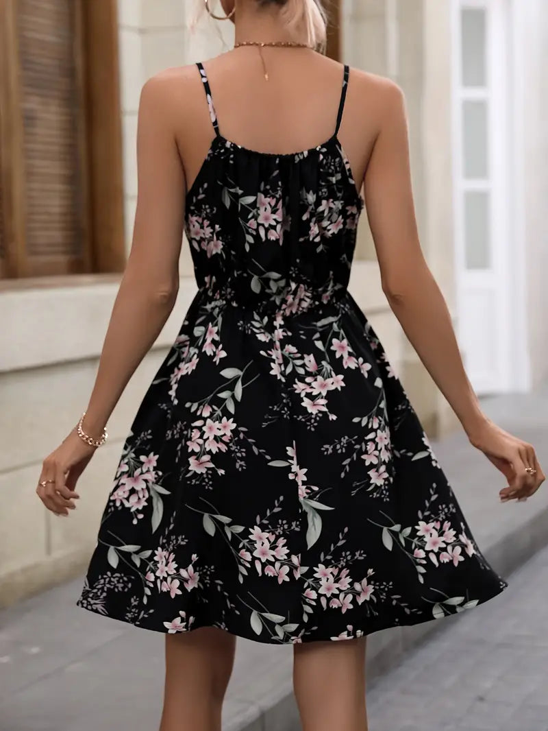 Lyra | Sommerkleid mit Leichtem Stoff und Floral Muster für Damen