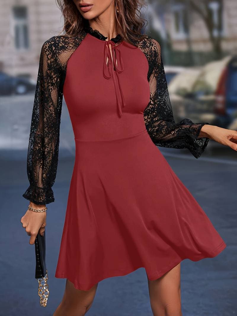 Livia | Kleid mit Raffinierten Ärmeln und Luxuriösem Komfort für Frauen
