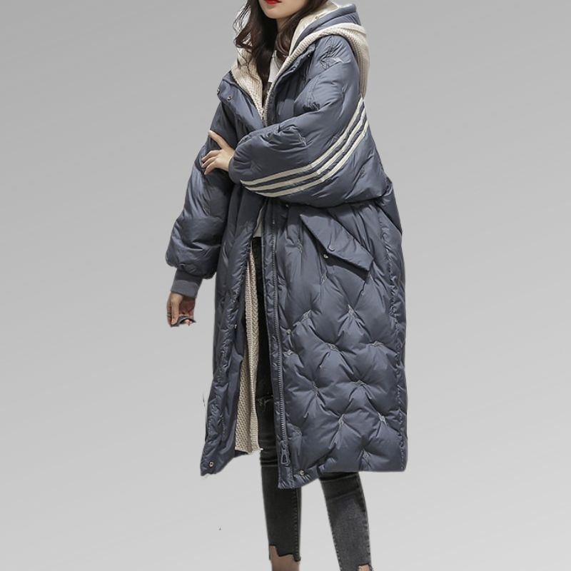 Laney - Lange gefütterte Damenjacke
