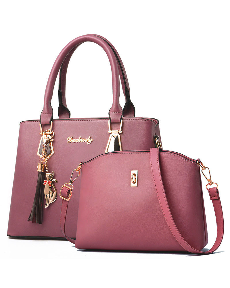 Charmaine - Elegante PU-Handtasche mit vielen Funktionen