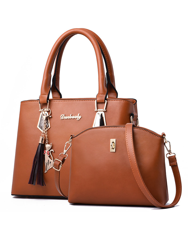 Charmaine - Elegante PU-Handtasche mit vielen Funktionen
