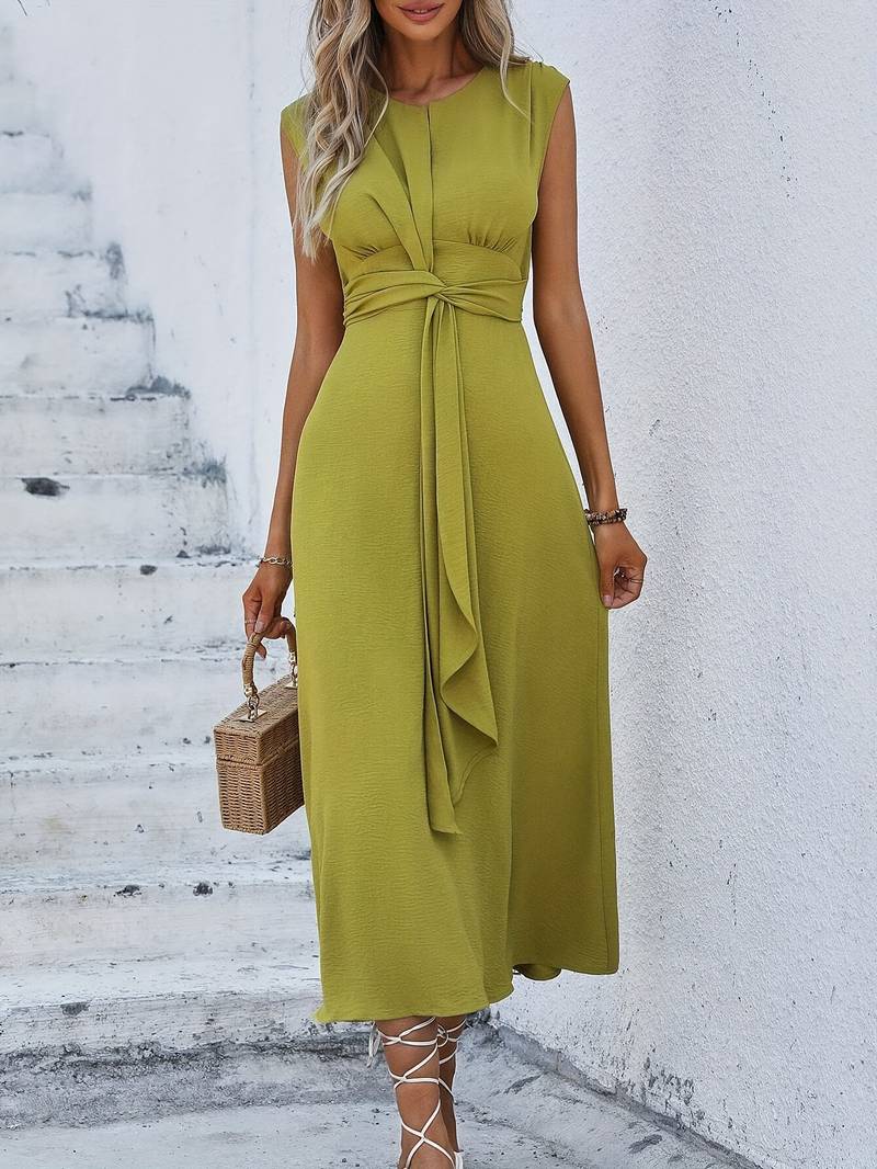 Aurora | Maxikleid mit Eleganten Details und Fließendem Schnitt für Damen