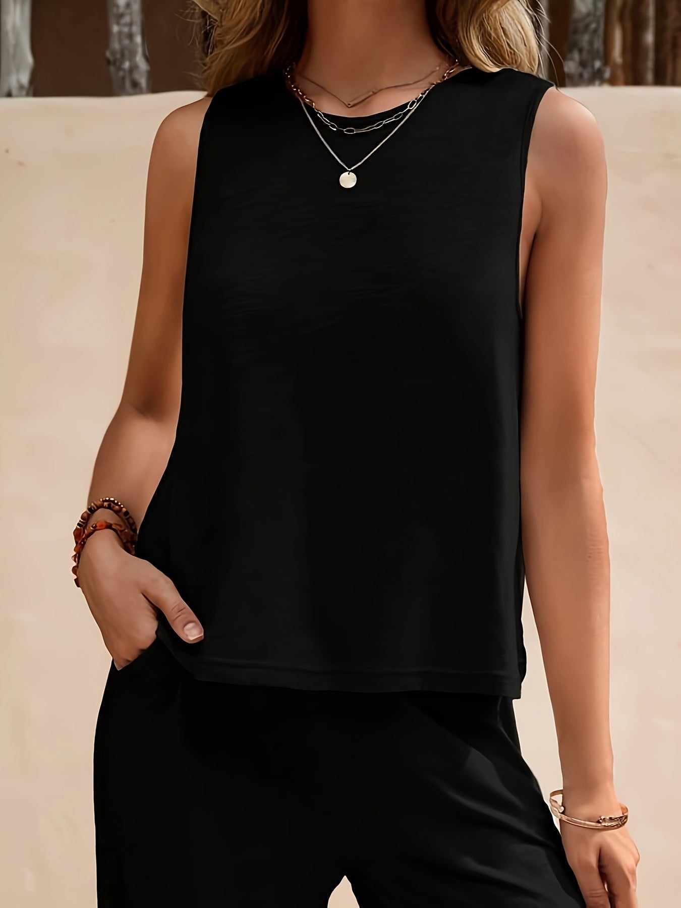 Yna - Casual zweiteiler damen elegant
