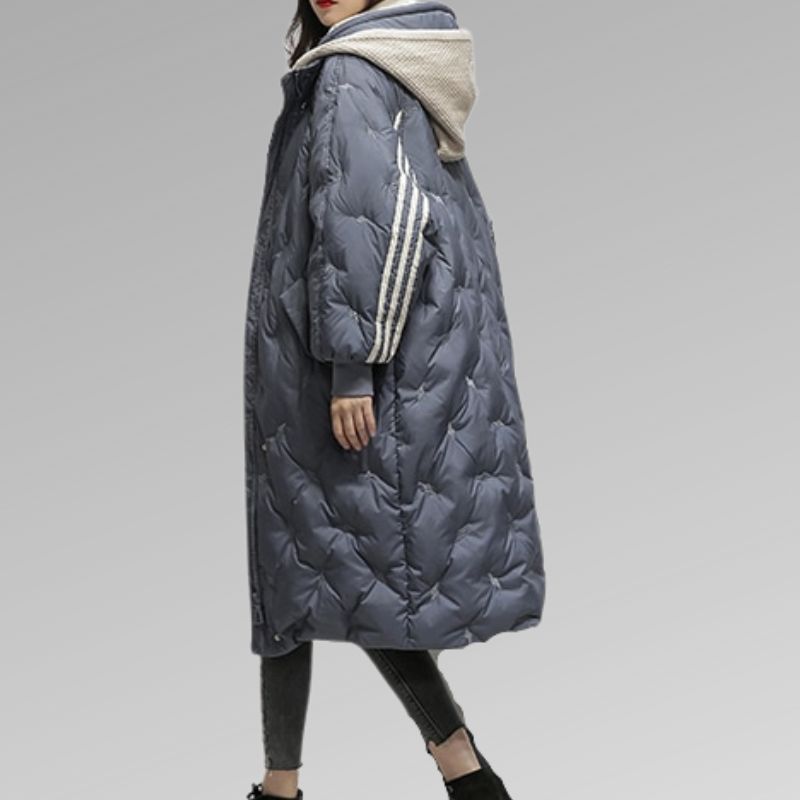 Laney - Lange gefütterte Damenjacke