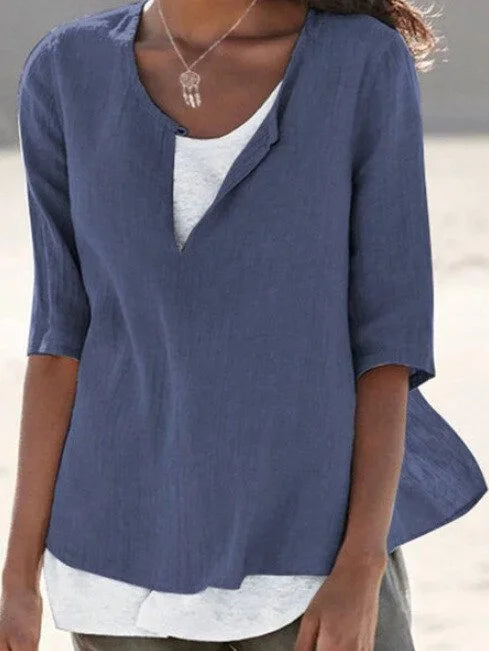Isabella | Bluse mit Atmungsaktivem Stoff und Lässigem Schnitt für Damen